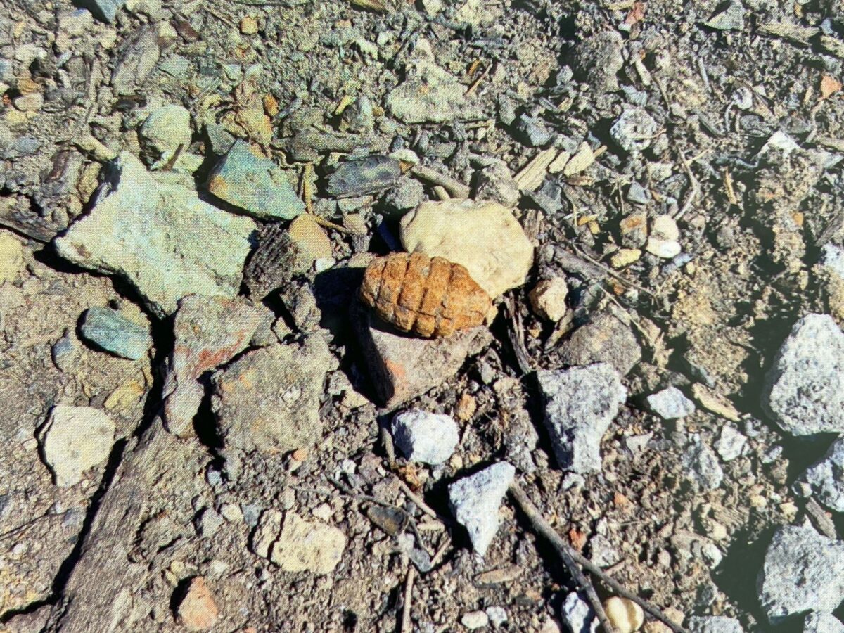 Handgranate bei Bauarbeiten in Parkstein entdeckt