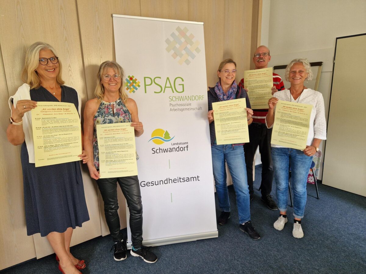 Vortragsreihe in Schwandorf: Alt werden ohne Angst