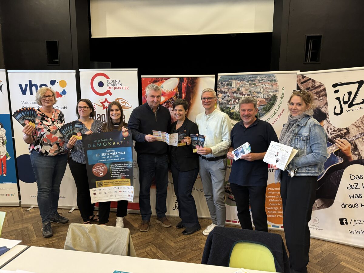 Ein starkes Signal in der Region: "Die Lange Nacht der Demokratie"