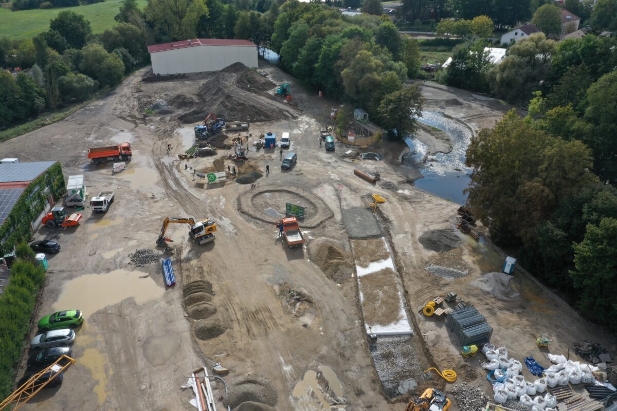 Großer Andrang beim Baustellenfest der Landesgartenschau