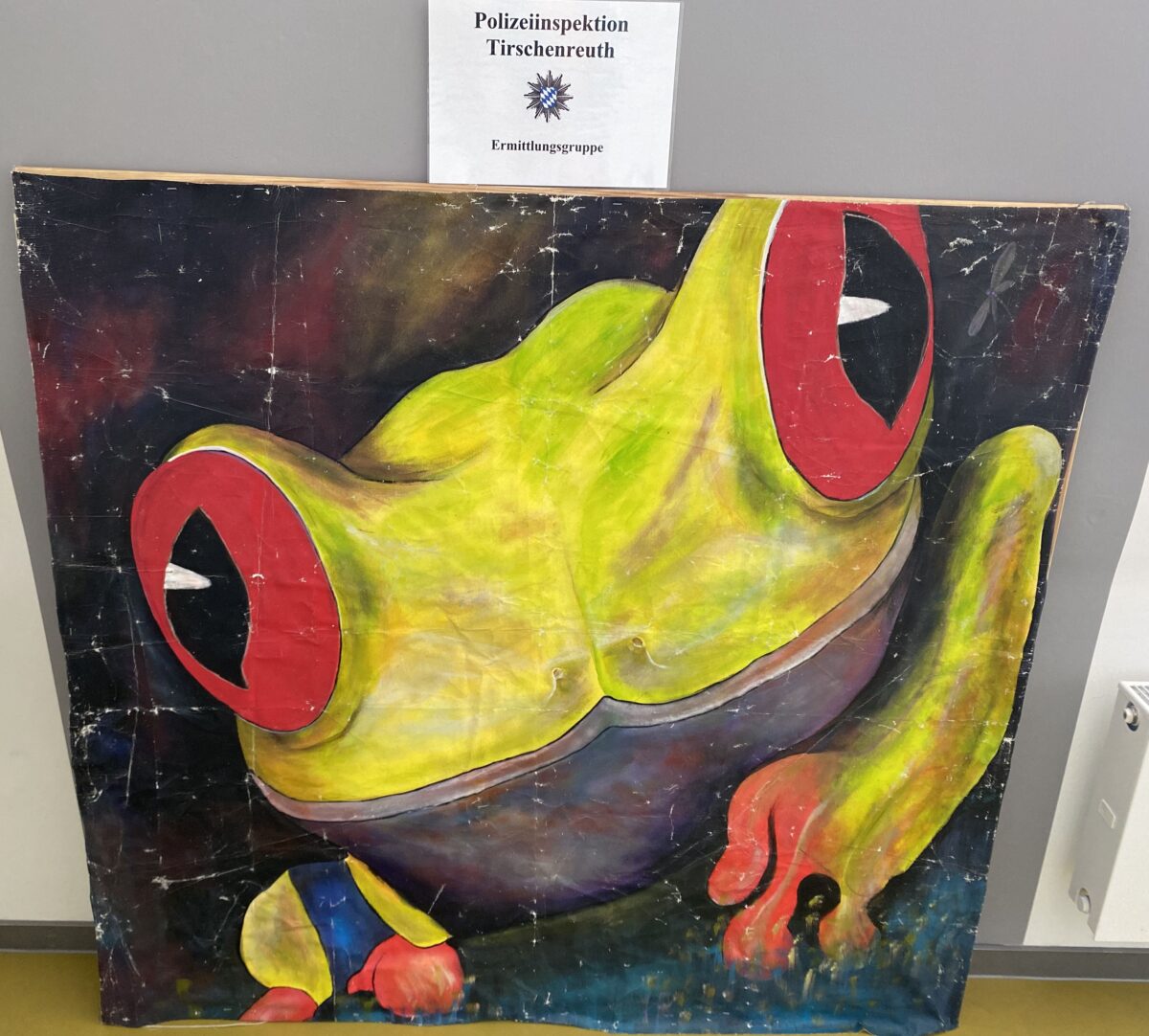 Polizei Tirschenreuth Der grüne Gast