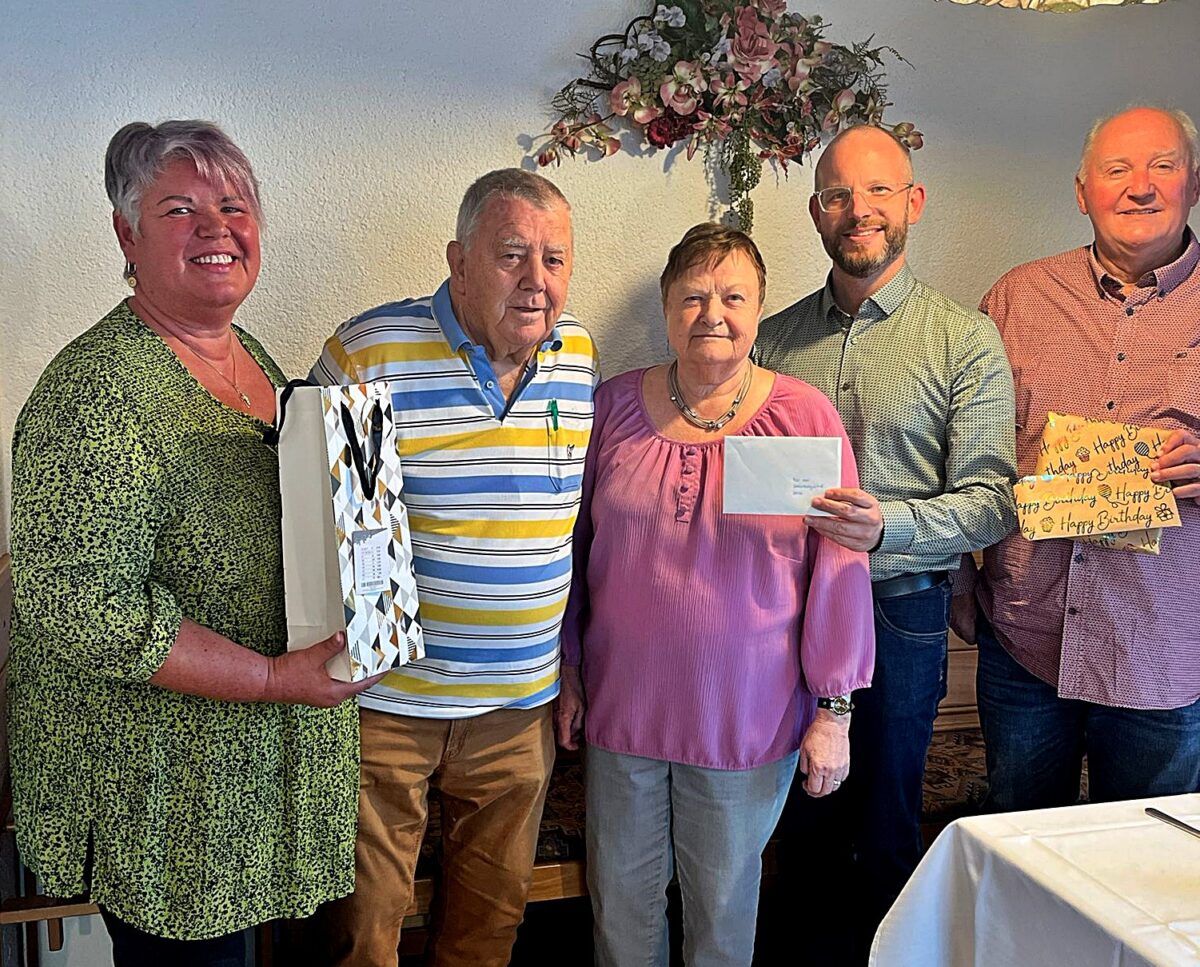 Erich Zänger vom BVS Weiden feiert 80. Geburtstag