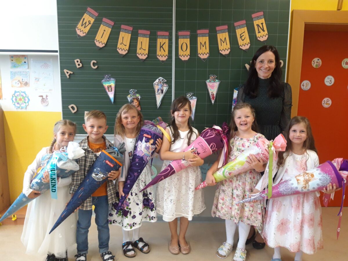 Erster Schultag für sechs Leuchtenberger ABC-Schützen