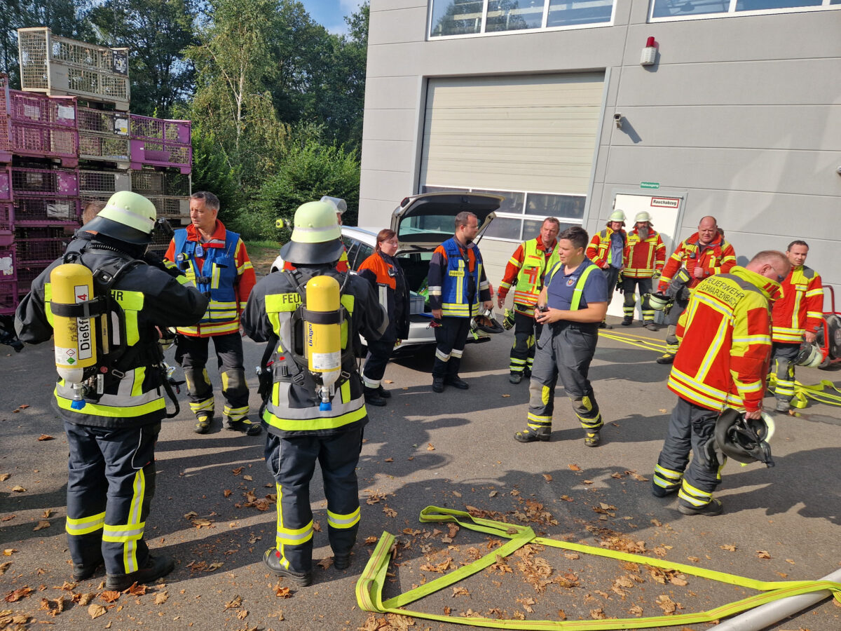 Erfolgreiche Feuerwehrübung in Schwarzenbach
