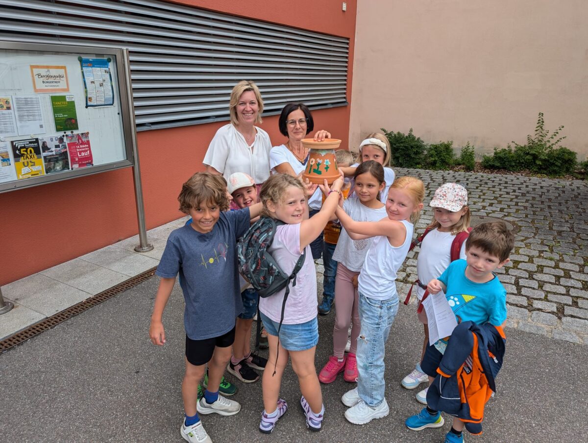 Burglengenfelder Kinder entdecken Stadtgrün
