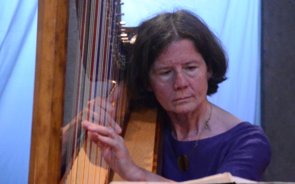 Märchenhafte Sphärenklänge auf der Harfe