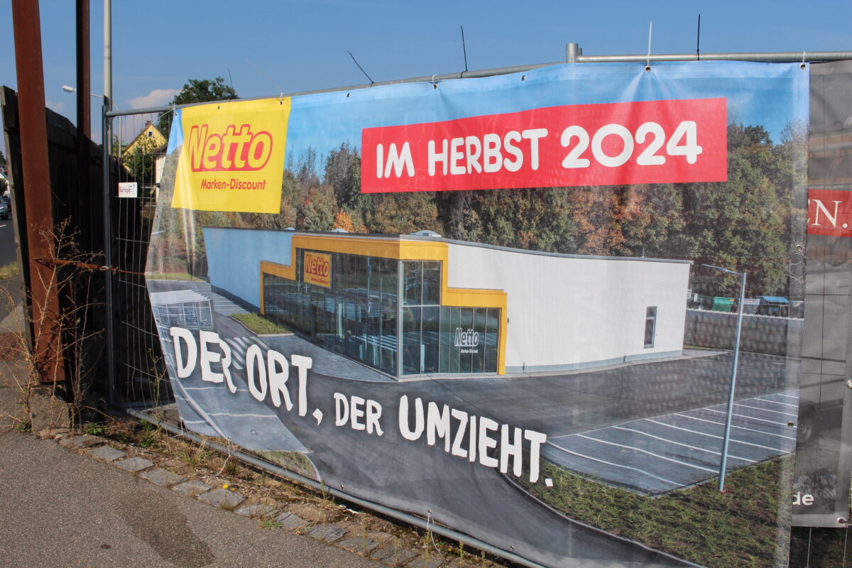 Neuer Netto-Markt: Jetzt kommt die Linksabbiegespur