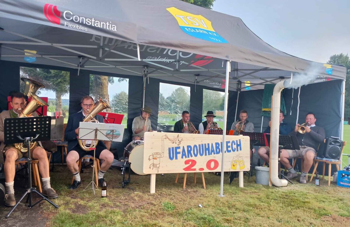 Neugegründete Blaskapelle: "Ufarouhablech 2.0" begeistert Musikfreunde in der Region