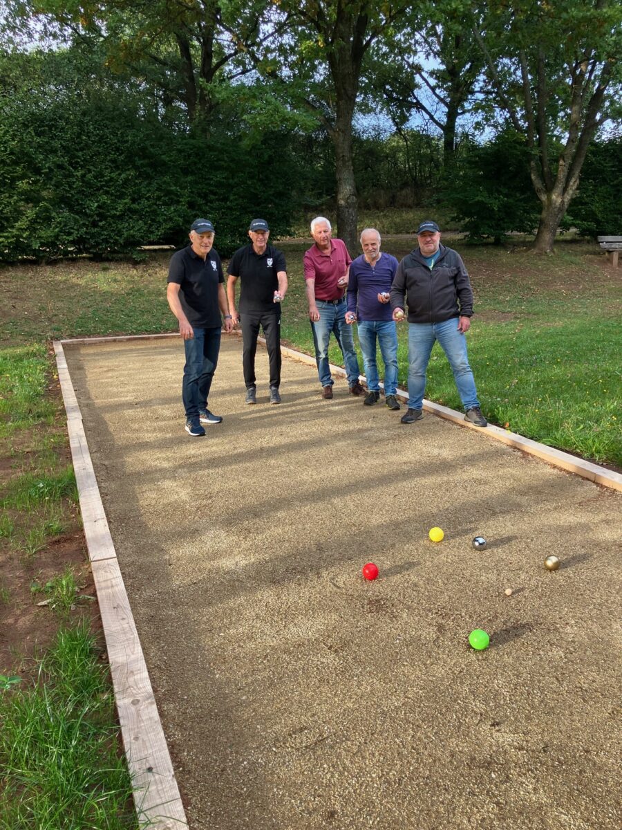 Pressath feiert Eröffnung der ersten Bocciabahn