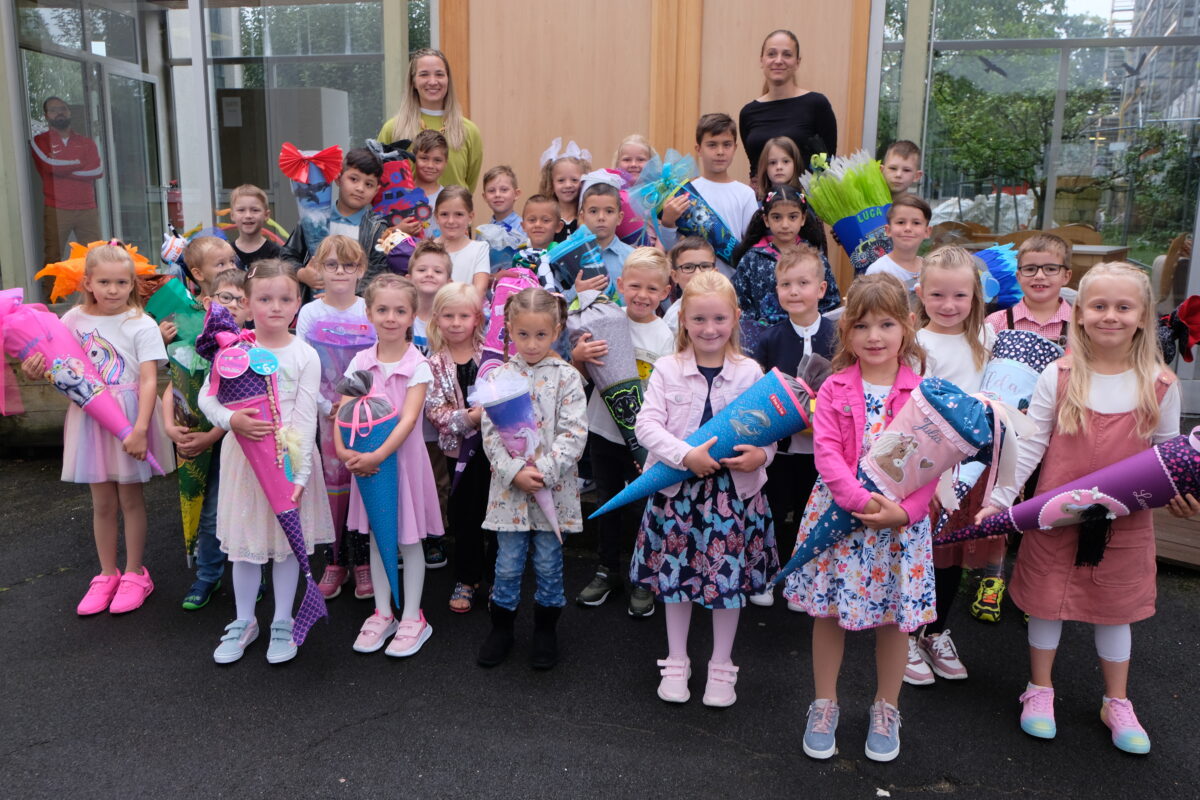 Herzlicher Schulanfang in Flosser Grundschule