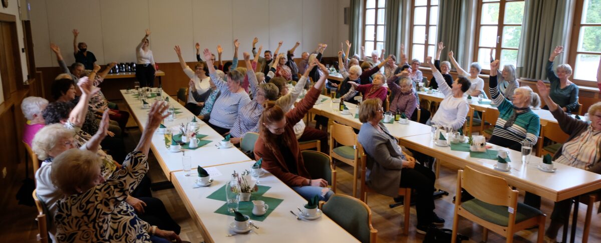 Senioren aktiv beim Gesundheitstag in Floß