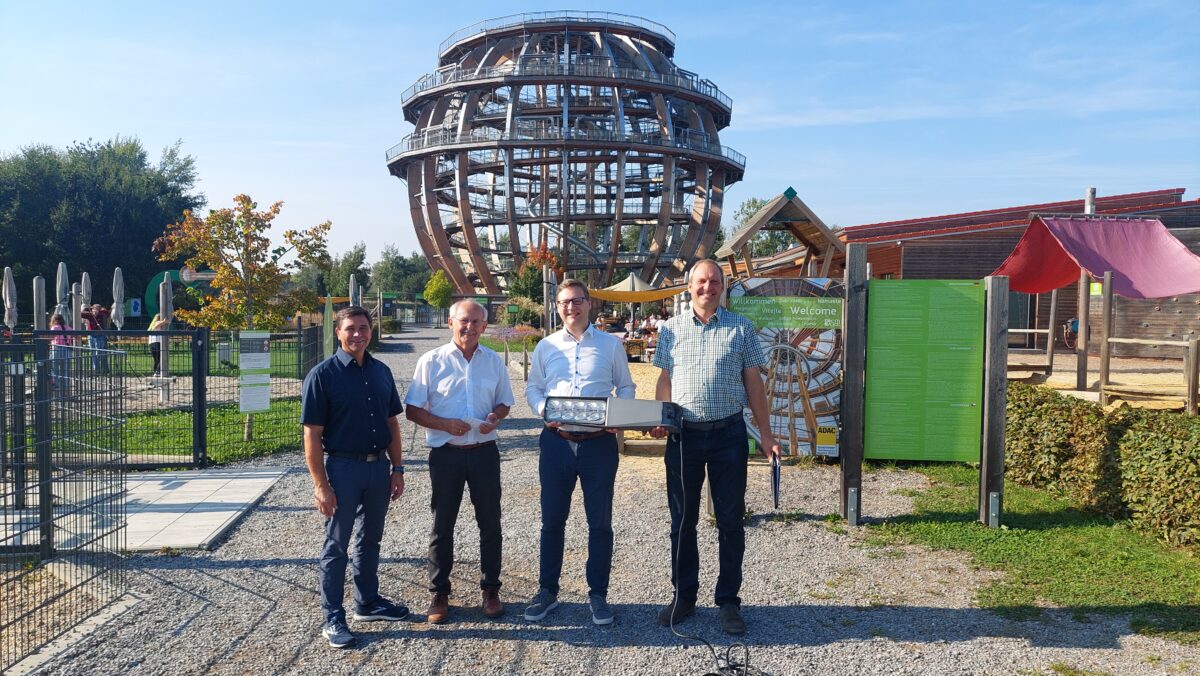 Steinberg am See leuchtet jetzt nachhaltig