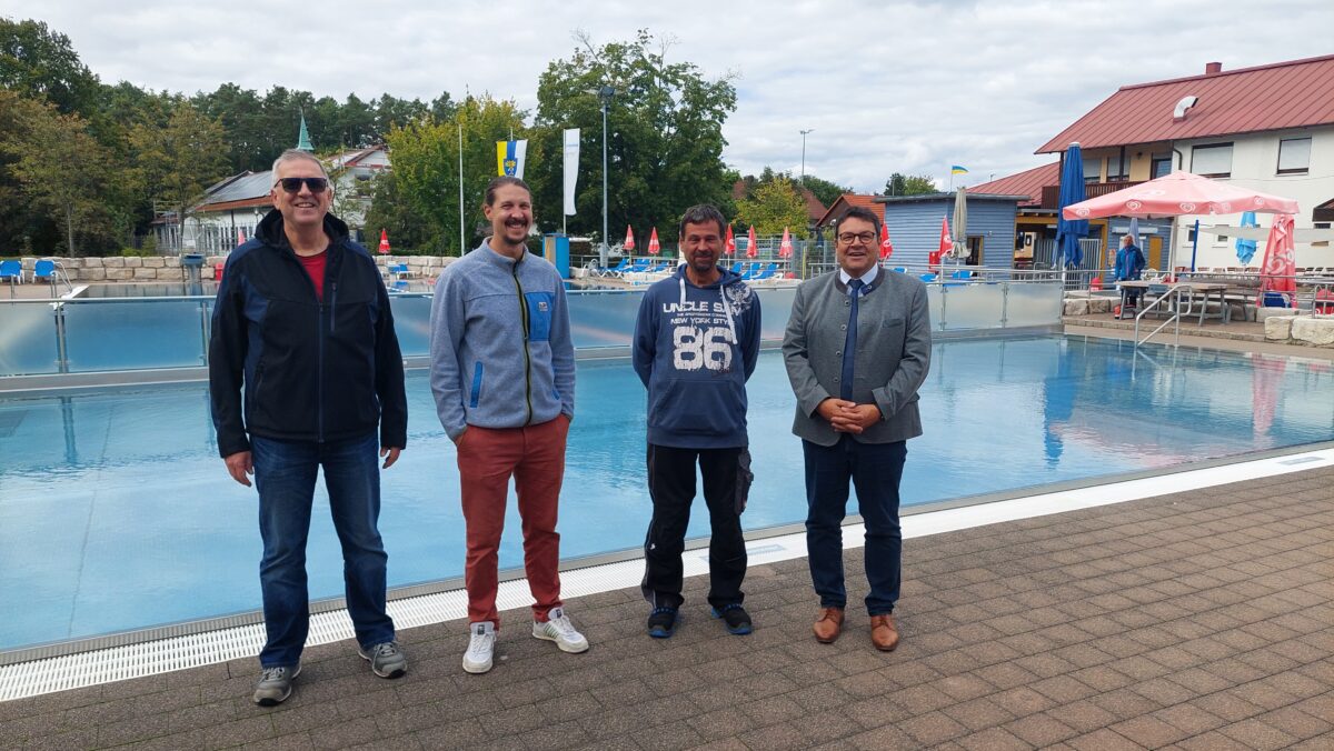 Panoramabad Wackersdorf: Saisonende mit Besucherplus