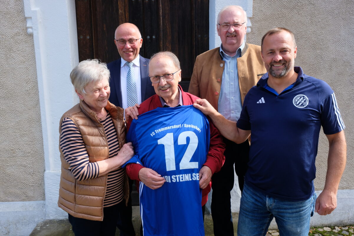 Andreas Steinl: Speinsharter Legende feiert 80. Geburtstag