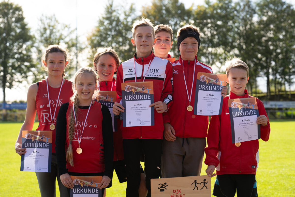 Bronze, Silber, Gold für die DJK Weiden beim KILA-Finale