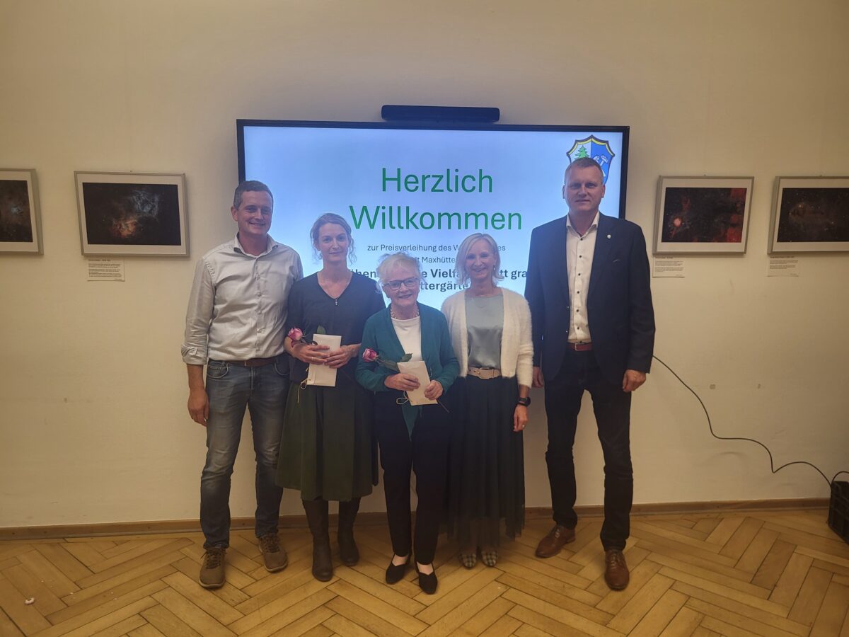 Maxhütte-Haidhof ehrt Sieger des Gartengestaltungswettbewerbs