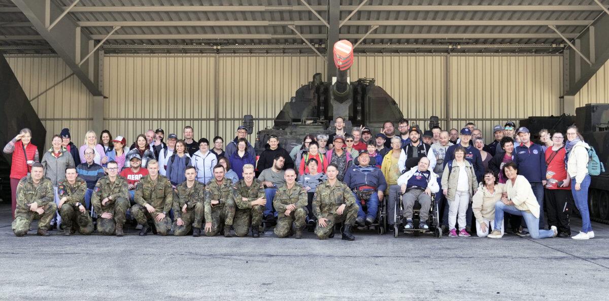 HPZ Irchenrieth erlebt Abenteuer bei der Bundeswehr in Weiden