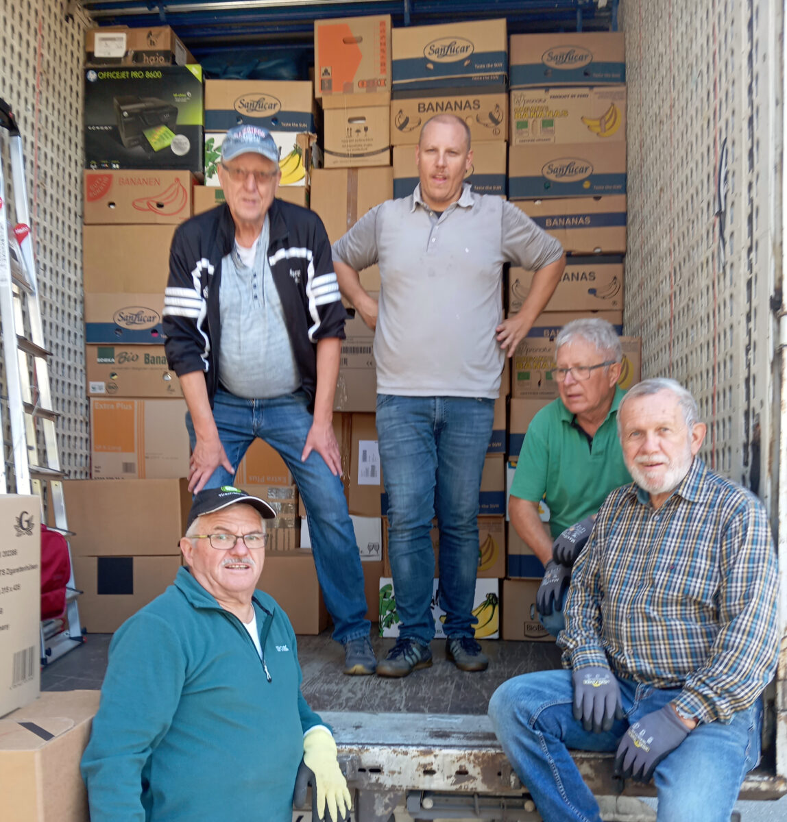 Hilfstransport rechtzeitig zu Winterbeginn nach Bulgarien