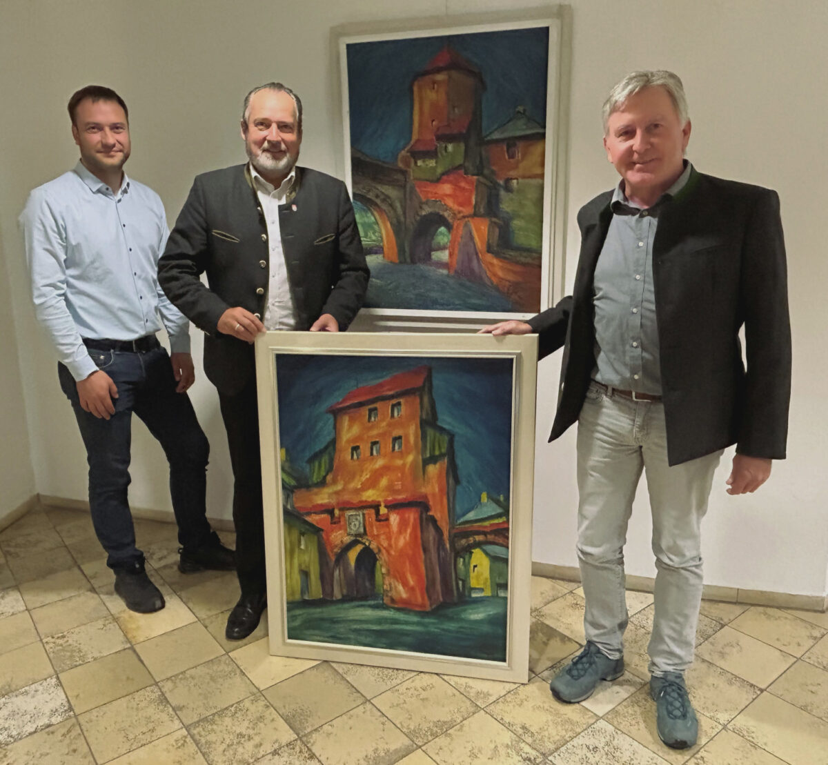 Historische Gemälde für Nabburg gespendet