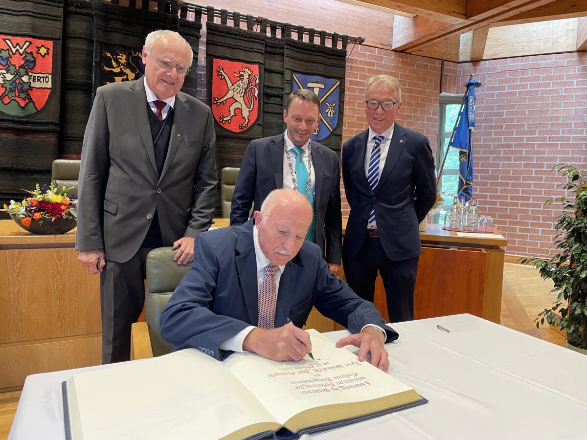 Goldene Bürgermedaille Josef Gebhardt