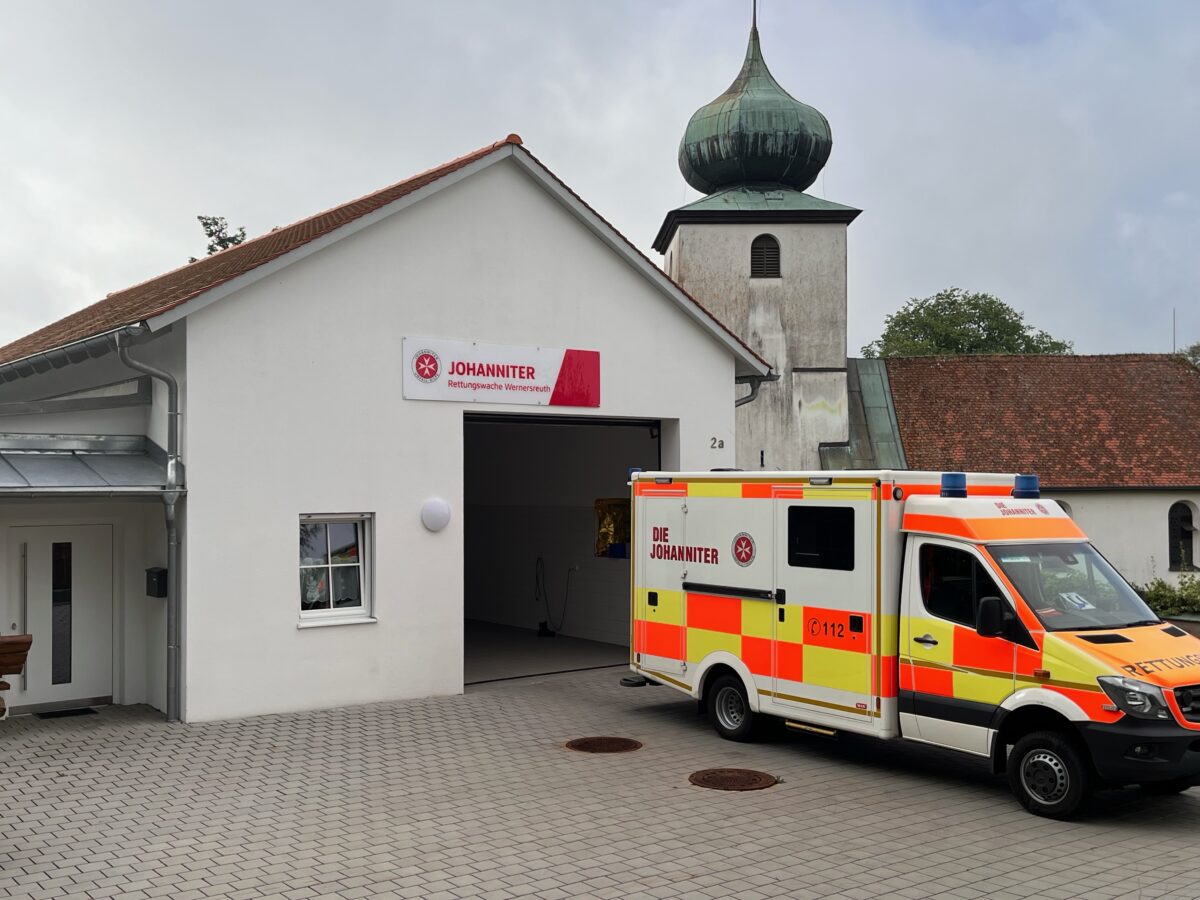 Johanniter sichern Rettungsdienst in Wernersreuth für zehn Jahre