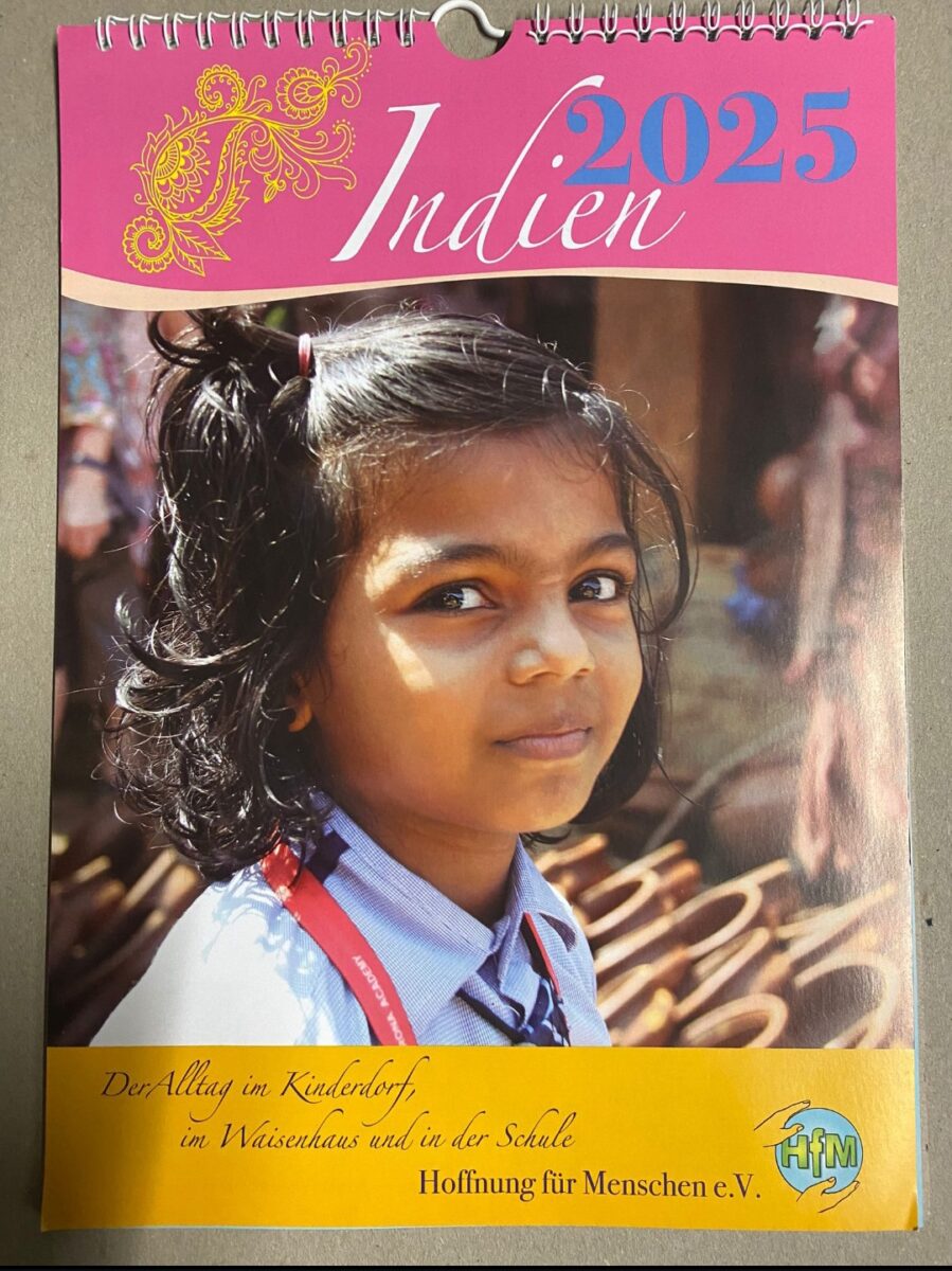 Kalenderaktion 2025 unterstützt indische Kinder