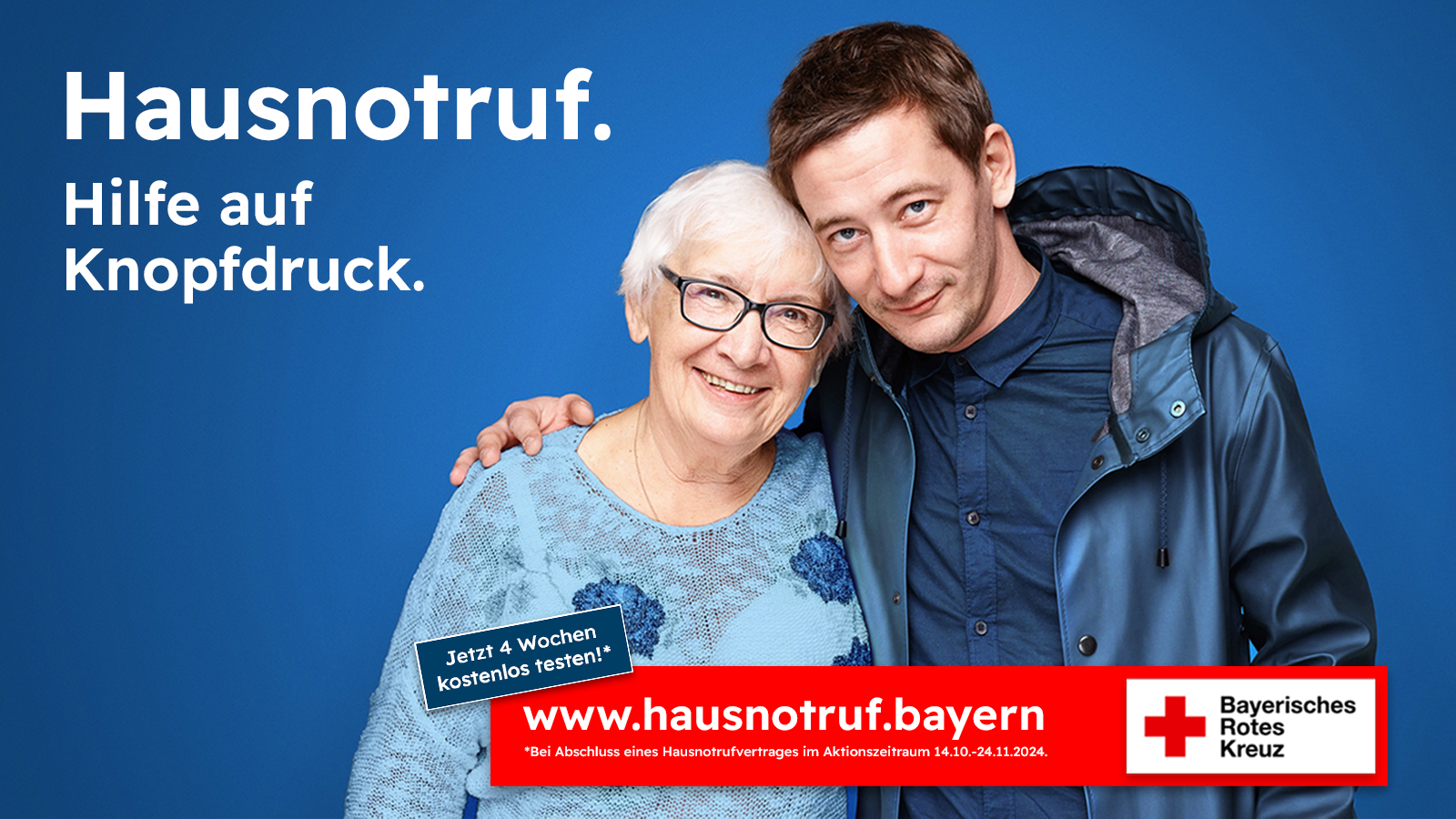 Kostenfreie Hausnotruf-Testwochen beim BRK