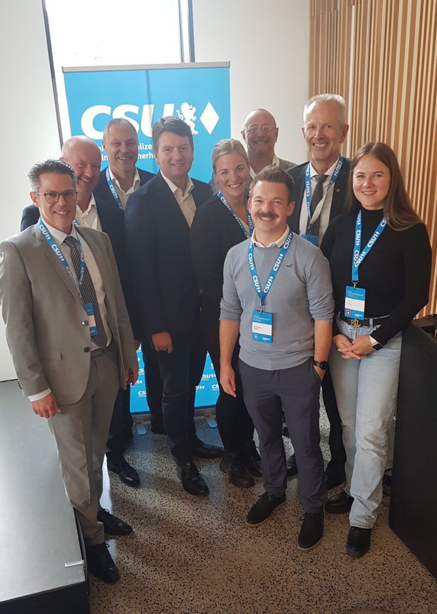Nordoberpfalz Delegierte bei CSU-Sicherheitsversammlung