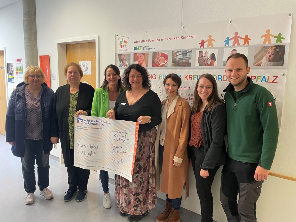 OWV Parkstein spendet für Bunten Kreis Nordoberpfalz