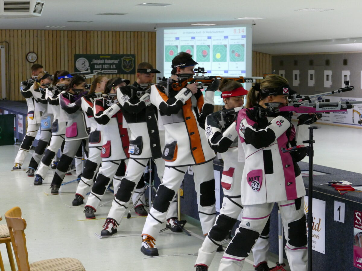 Saisonstart der Kastler Sportschützen mit vier Partien