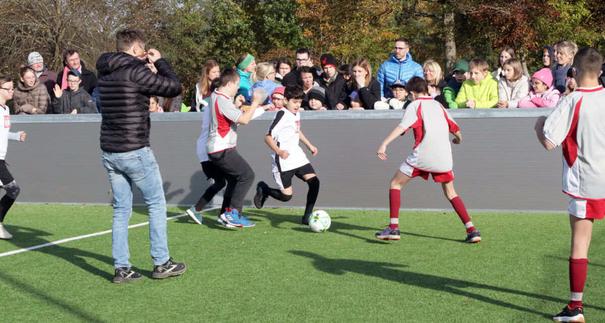 Neue Soccer-Arena in Irchenrieth begeistert Schüler