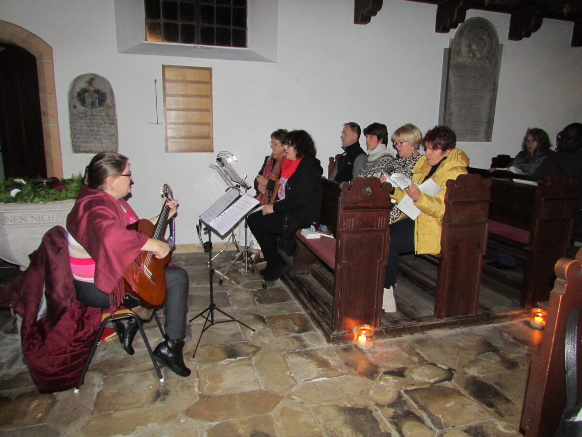 Taize Andacht: Gemeinsam für Frieden gebetet