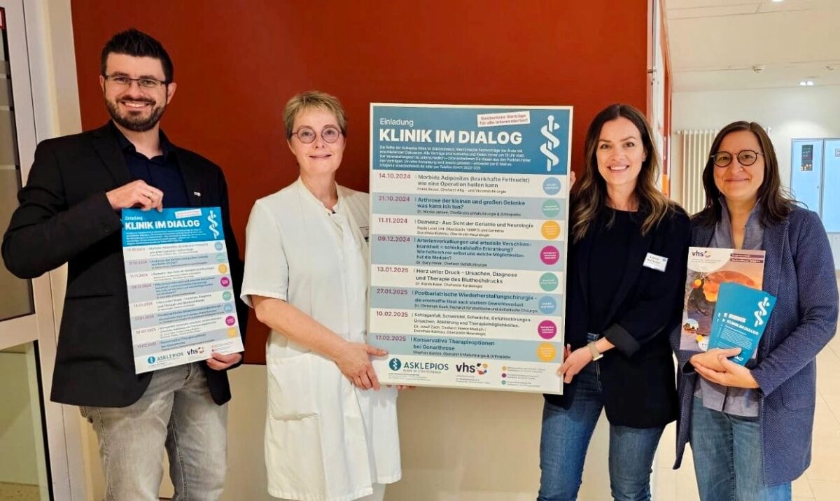 Vortragsreihe "Klinik im Dialog" bietet medizinisches Wissen
