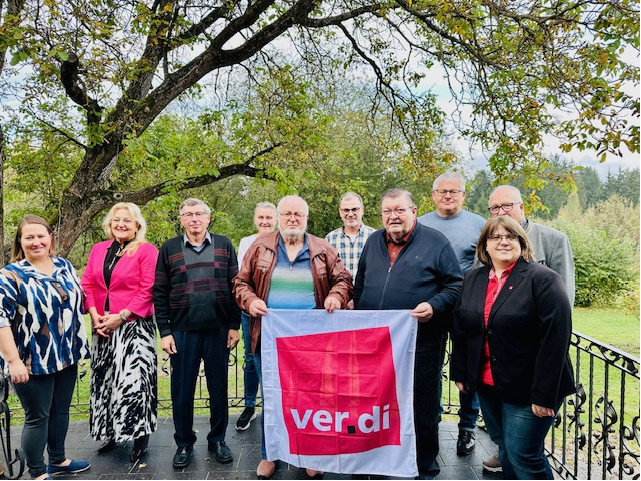 Ver.di ehrt langjährige Mitglieder in Atzenhof