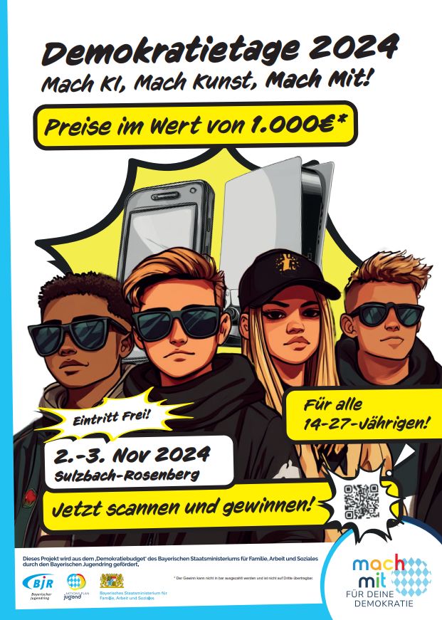 Demokratietage 2024 in Sulzbach-Rosenberg: Ein Fest für junge Demokraten