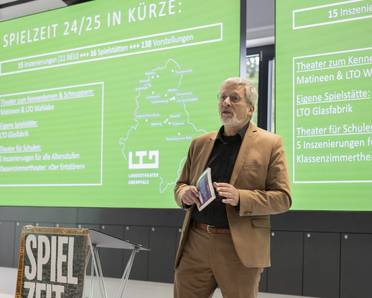 Wolfgang Meidenbauer verlässt Landestheater Oberpfalz