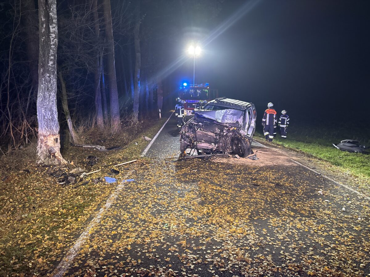 18-Jähriger bei Unfall in Neukirchen schwer verletzt