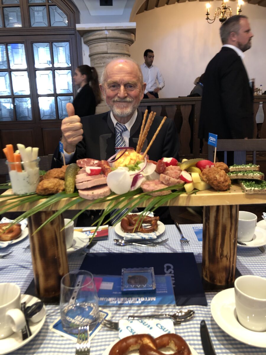 CSU ehrt Gerhard Hausner für 50 Jahre Mitgliedschaft