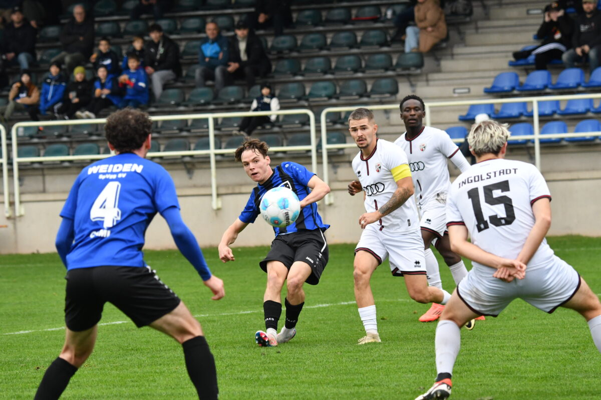 SpVgg SV Weiden lässt gegen Ingolstadt zu viele Chancen liegen