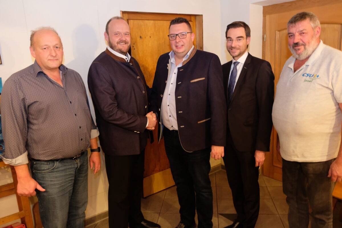 Dominik Fraunholz tritt für CSU in Kirchenthumbach an