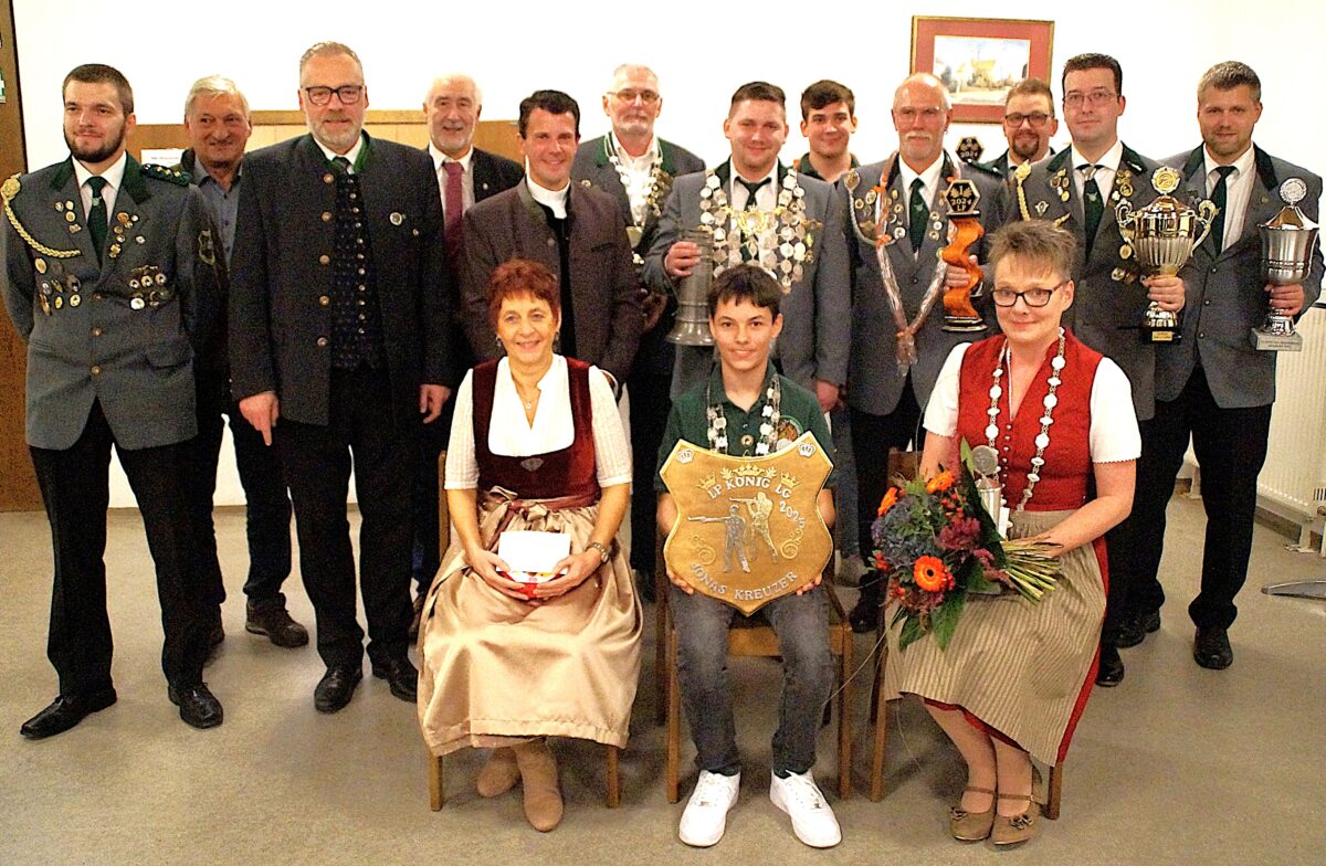 Königsproklamation der Schützengesellschaft Freiheit Neunkirchen