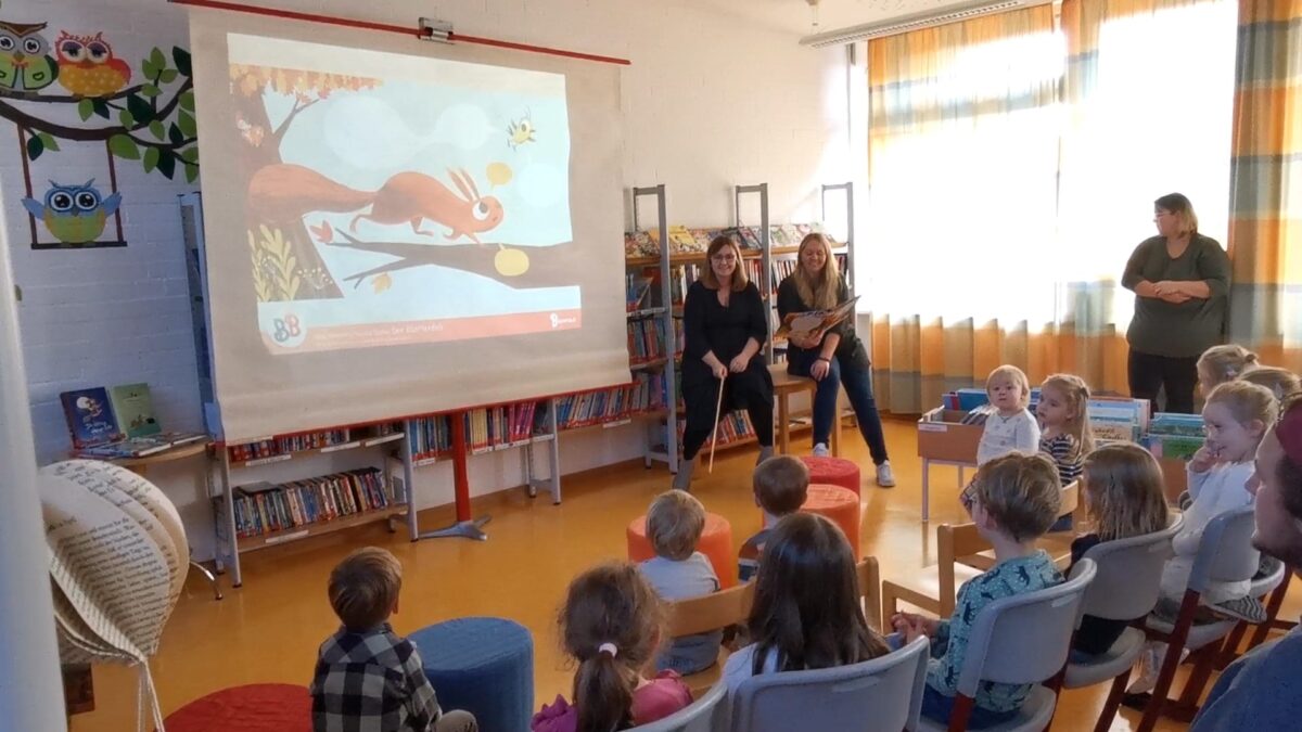 Bericht aus Eslarn zum Thema Geschichte vom Blaetterdieb