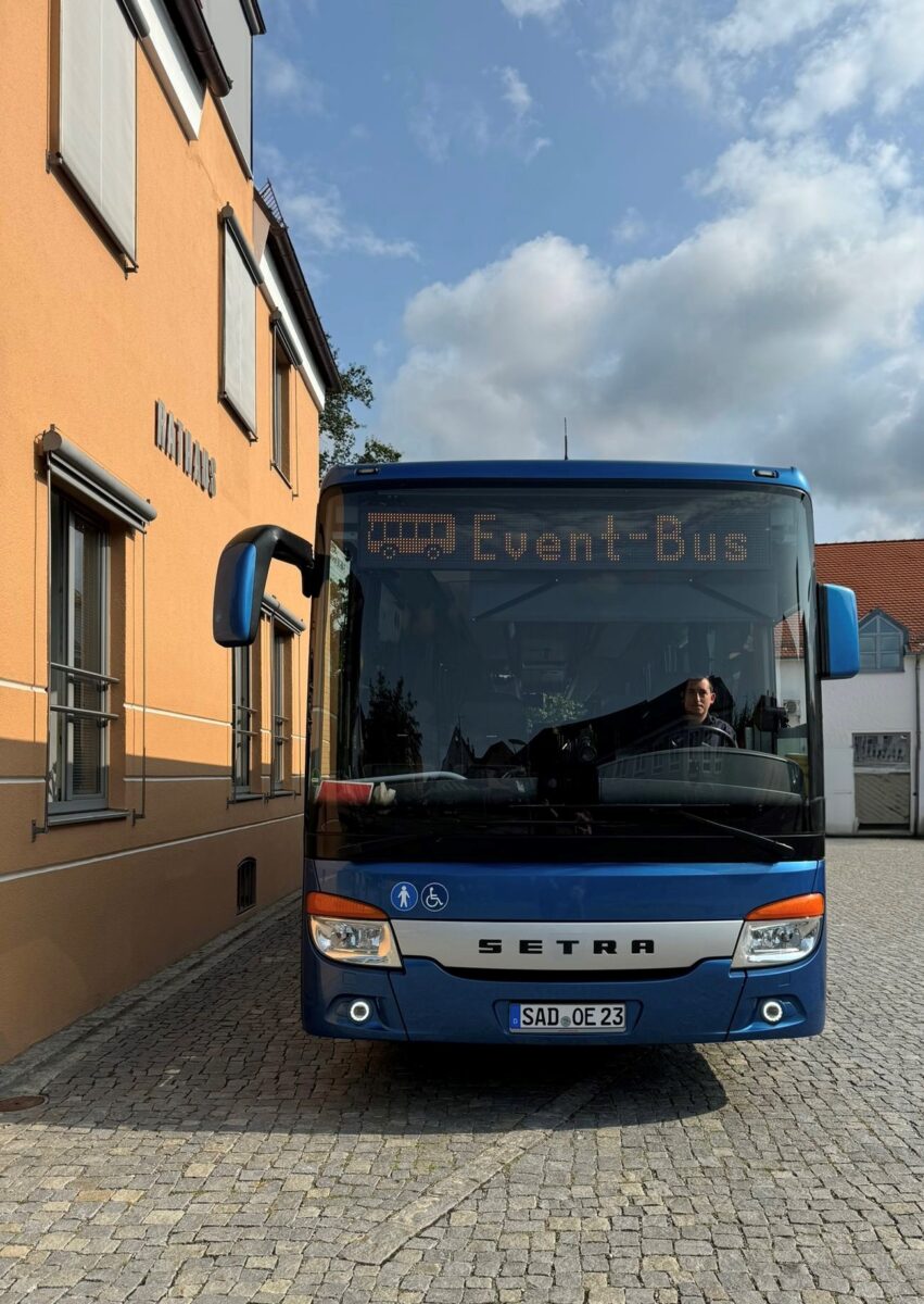 Event-Bus im Städtedreieck begeistert Besucher