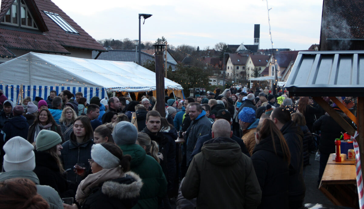 Besucher, so weit das Auge reicht