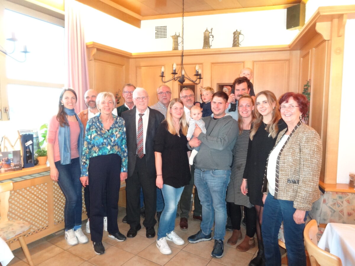 Josef Winter feierte musikalischen 85. Geburtstag in Leuchtenberg