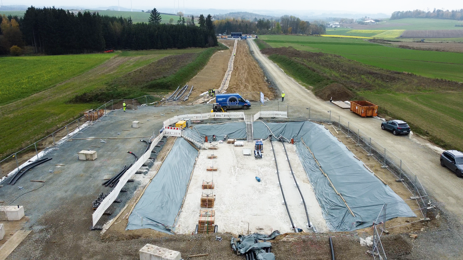 SuedOstLink komplett genehmigt, Bauarbeiten gestartet