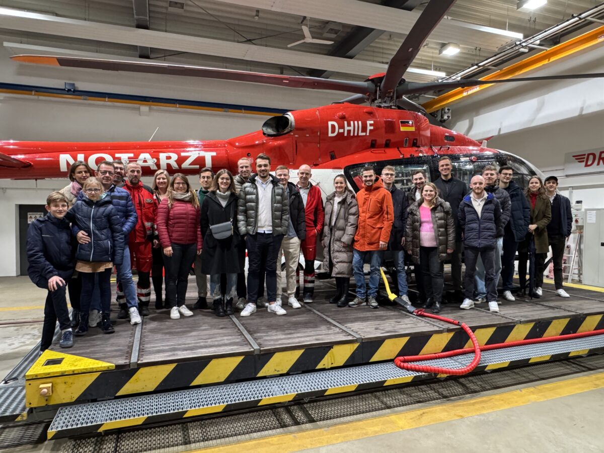 Rotaract besucht die DRF-Luftrettungsstation in Latsch