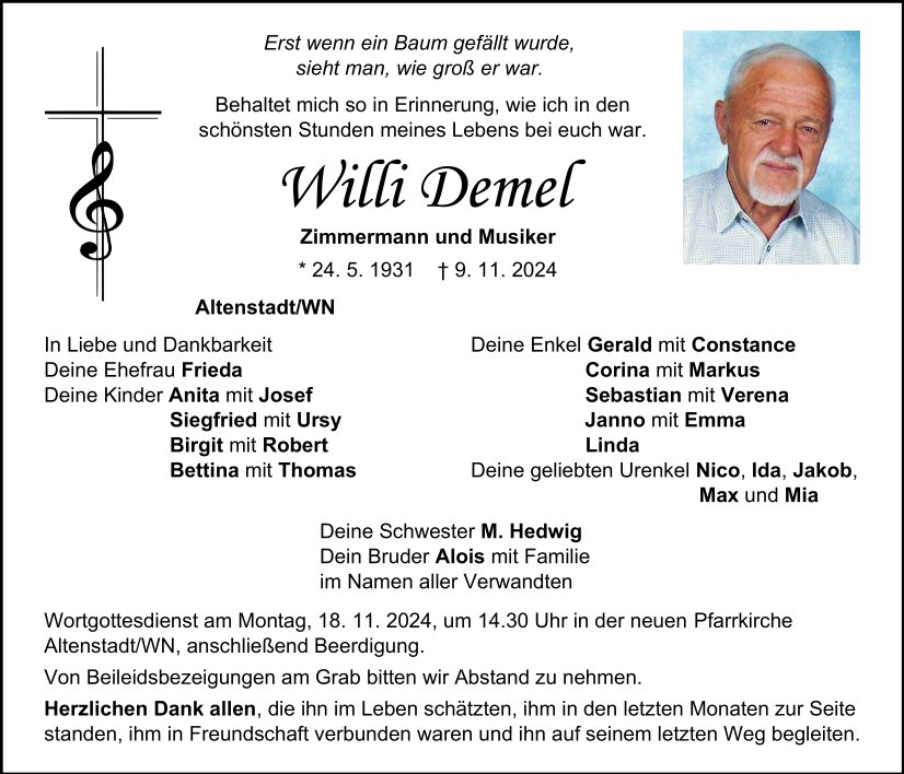 WG: TA Demel Willi, Altenstadt