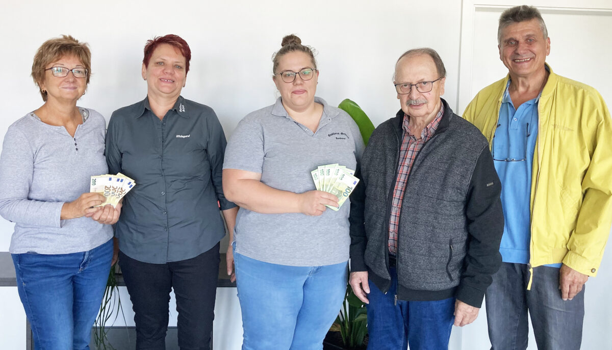 Tremmersdorfer Gasthaus unterstützt soziale Einrichtungen