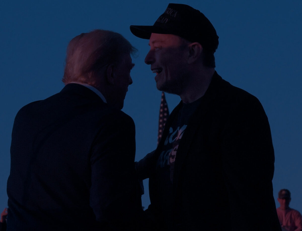 US-Wahlnacht beim Tännesberger Künstler-Paar Christina und Rob: Trump ist wieder da!